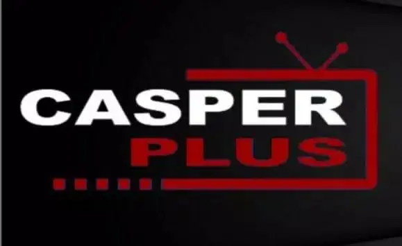 Image featuring a black background with the words "CASPER PLUS" displayed in white text and red letters.