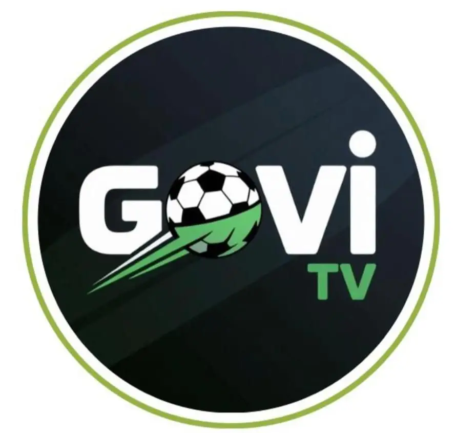 A logo featuring a football design with the text "GeVi TV" incorporated into it. The logo includes graphics with circular elements and a playful cartoon style.