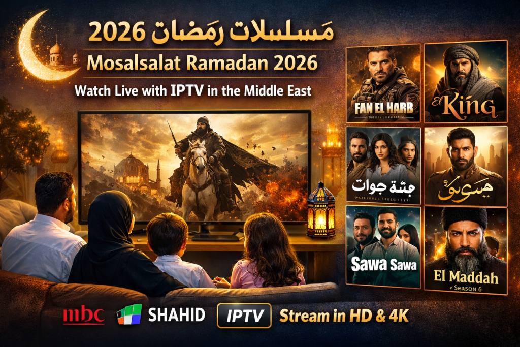 Mosalsal Ramadan 2026 – Watch مسلسلات رمضان 2026 Live with FIFA World Cup IPTV